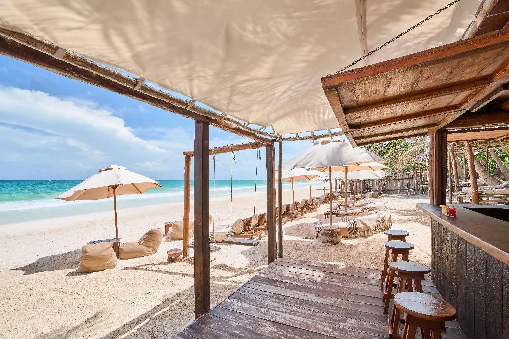 Bar, Hotel Dos Ceibas Eco Retreat Tulum, Cancun Area