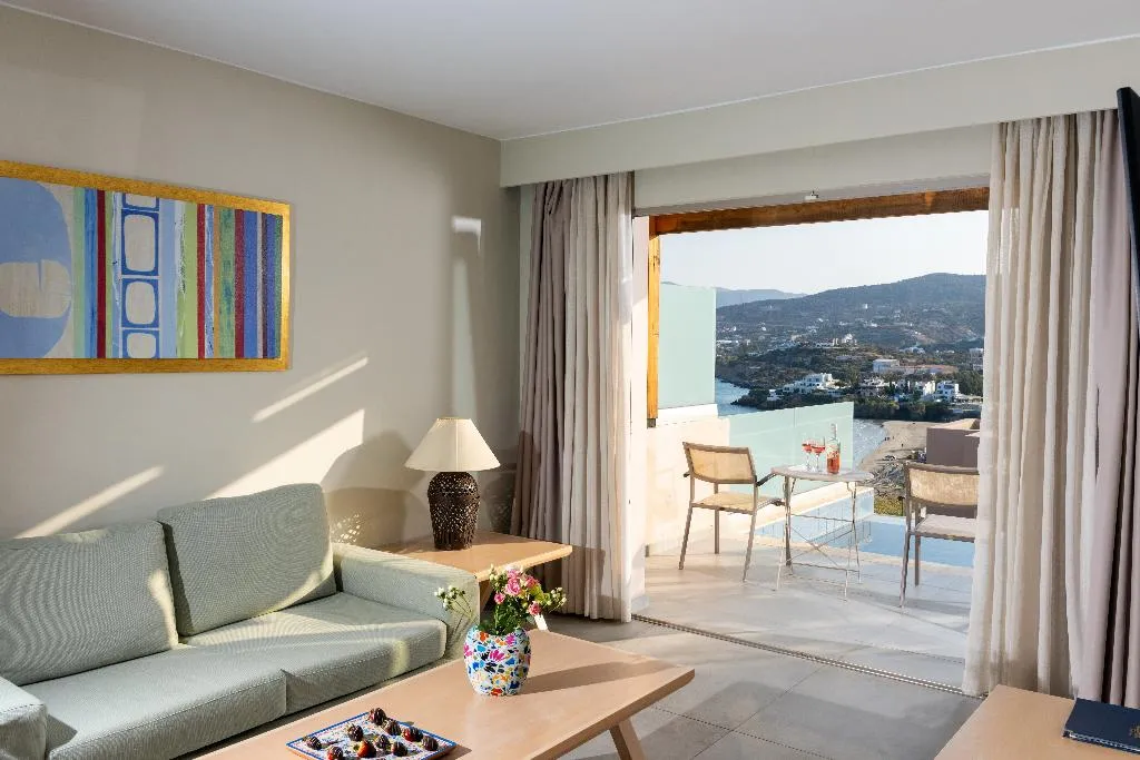 SUITE SIDE SEA VIEW Room, Miramare Resort & Spa, Crete