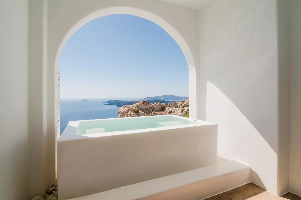 DOUBLE SEA VIEW HONEYMOON Room, Apeiron Blue Santorini - Apeiron Hotels, Santorini