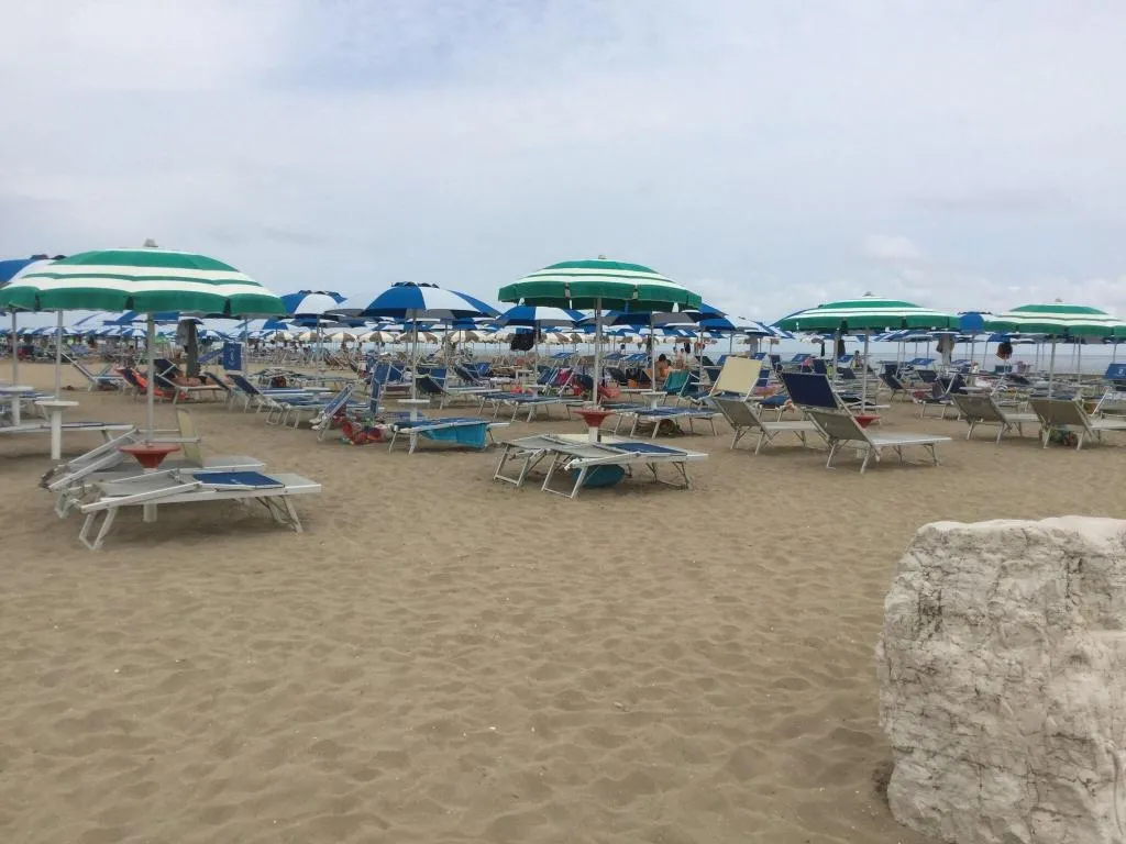 Beach, Hotel Eraclea Palace, Venice