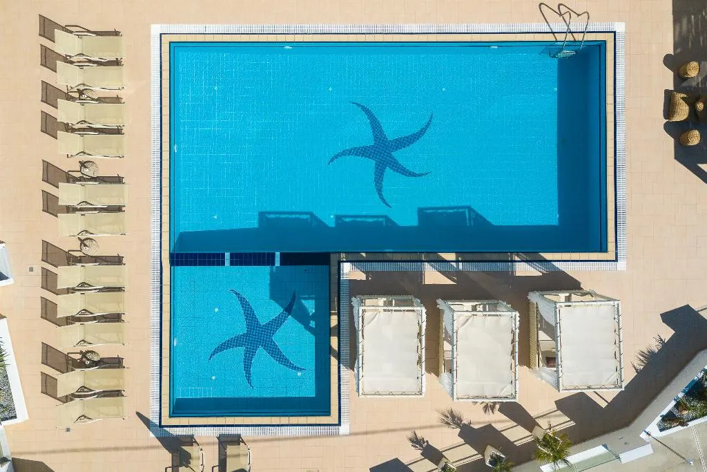 Pool, Nostos Beach Boutique Hotel, Crete