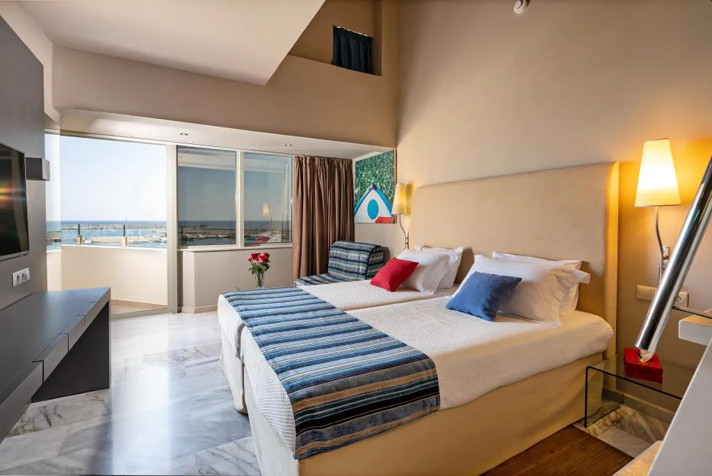 SUITE DELUXE SEA VIEW Room, Kyma Suites Beach Hotel, Crete