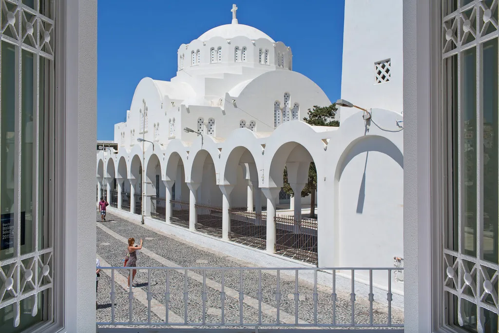 General view, Atlantis, Santorini