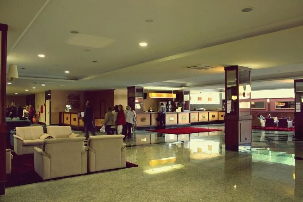 Lobby, Palace Hotel & Spa Termas de São Vicente, Porto