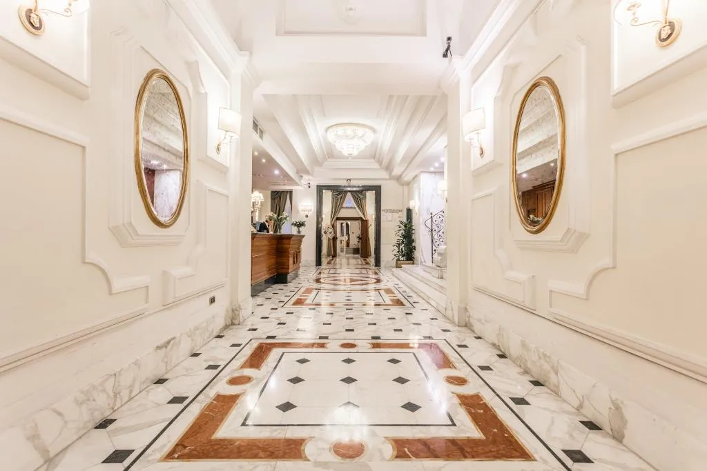 Lobby, Raeli Hotel Archimede, Rome