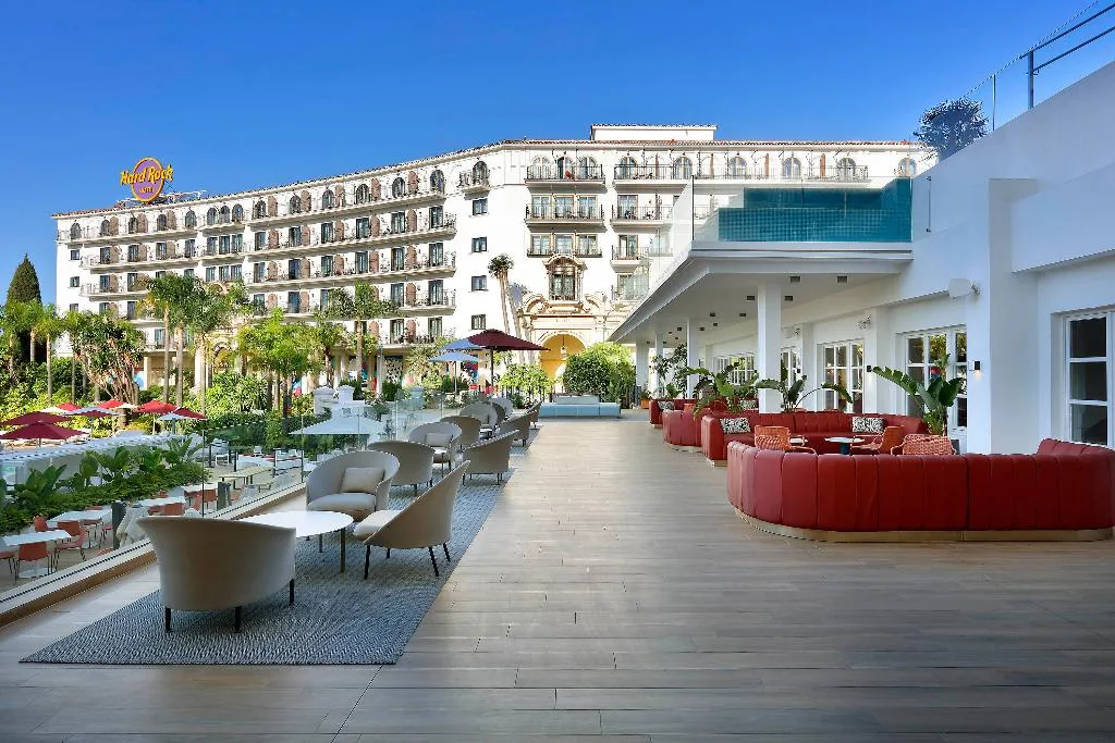 Terrace, Hard Rock Hotel Marbella, Costa Del Sol