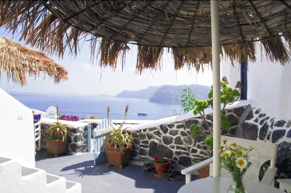 Terrace, Marizan Caves & Villas, Santorini, Santorini