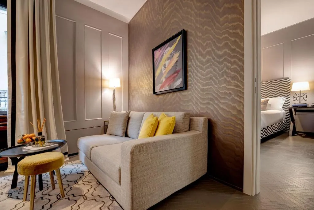 SUITE KING SIZE BED Room, Singer Palace Hotel, Rome