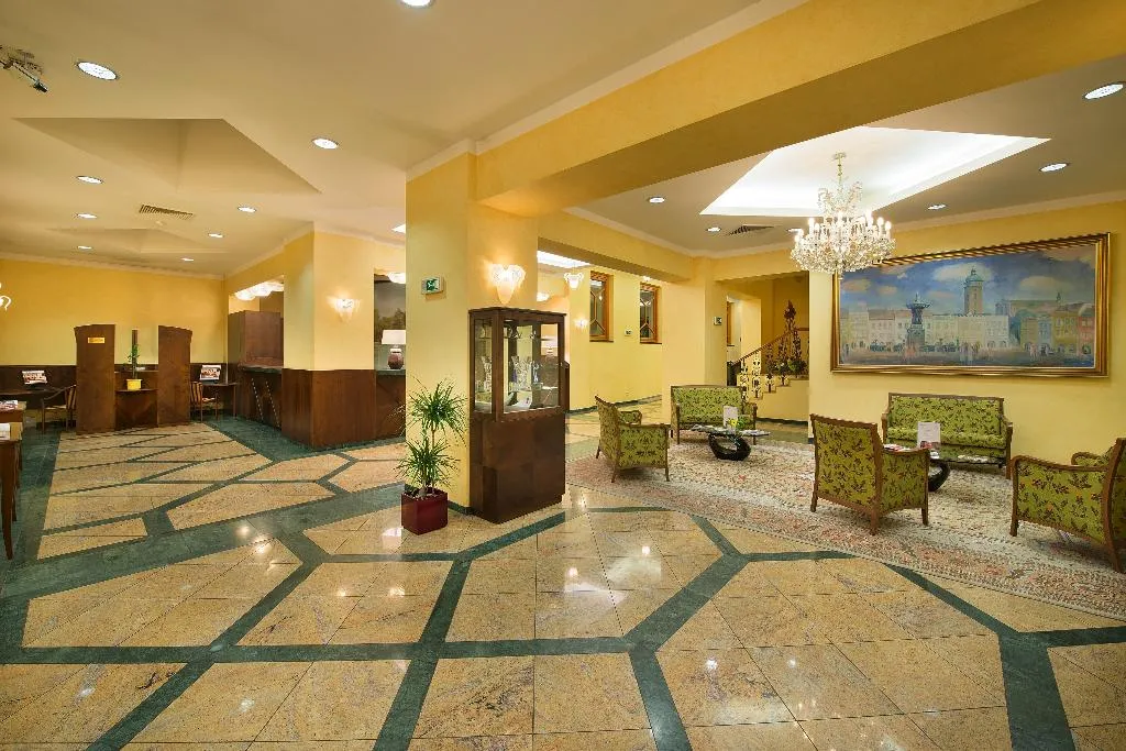 Lobby, Grand Hotel Zvon, Prague