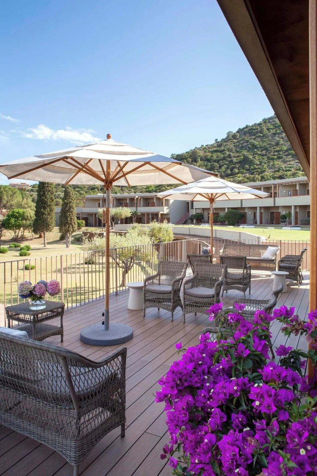 Terrace, Is Molas Resort, Cagliari