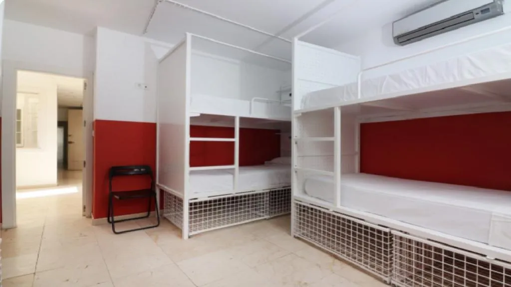 Bed in dormitory CAPACITY 6 Room, Feel Hostel City Center Malaga, Costa Del Sol