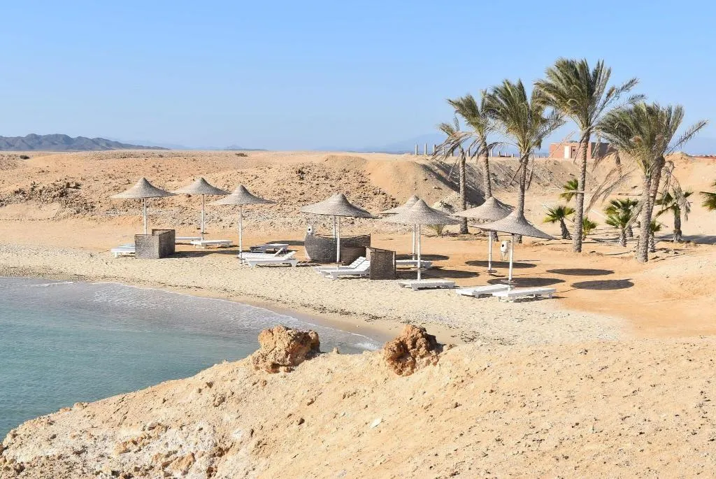 Beach, Wadi Lahmy Azur Resort, Red Sea Riviera
