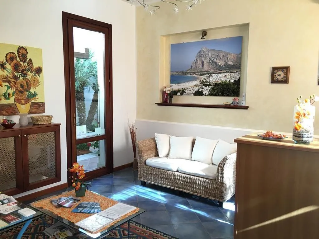 Lobby, Hotel La Meridiana, Palermo
