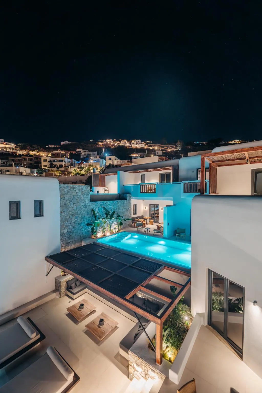 General view, Bard De Sol, Mykonos