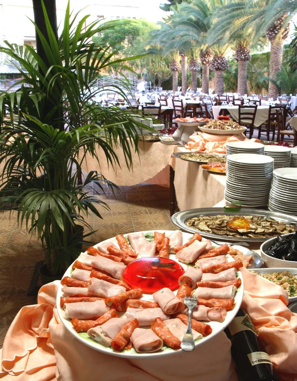 Restaurant, Hotel President, Palermo