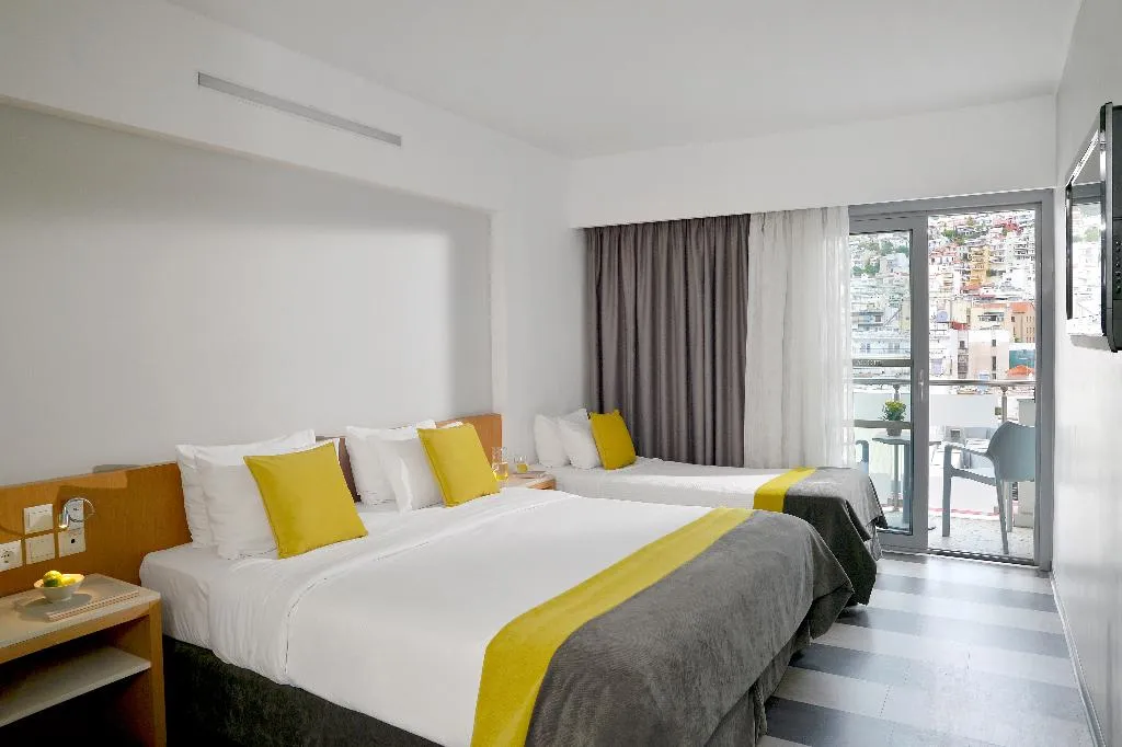 TRIPLE CITY VIEW Room, Airotel Galaxy, Thessaloniki