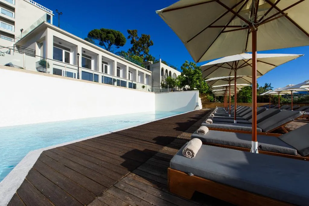 Pool, The Royal Grand Hotel, Corfu