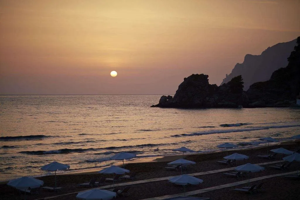 Beach, Pelekas Monastery, Corfu