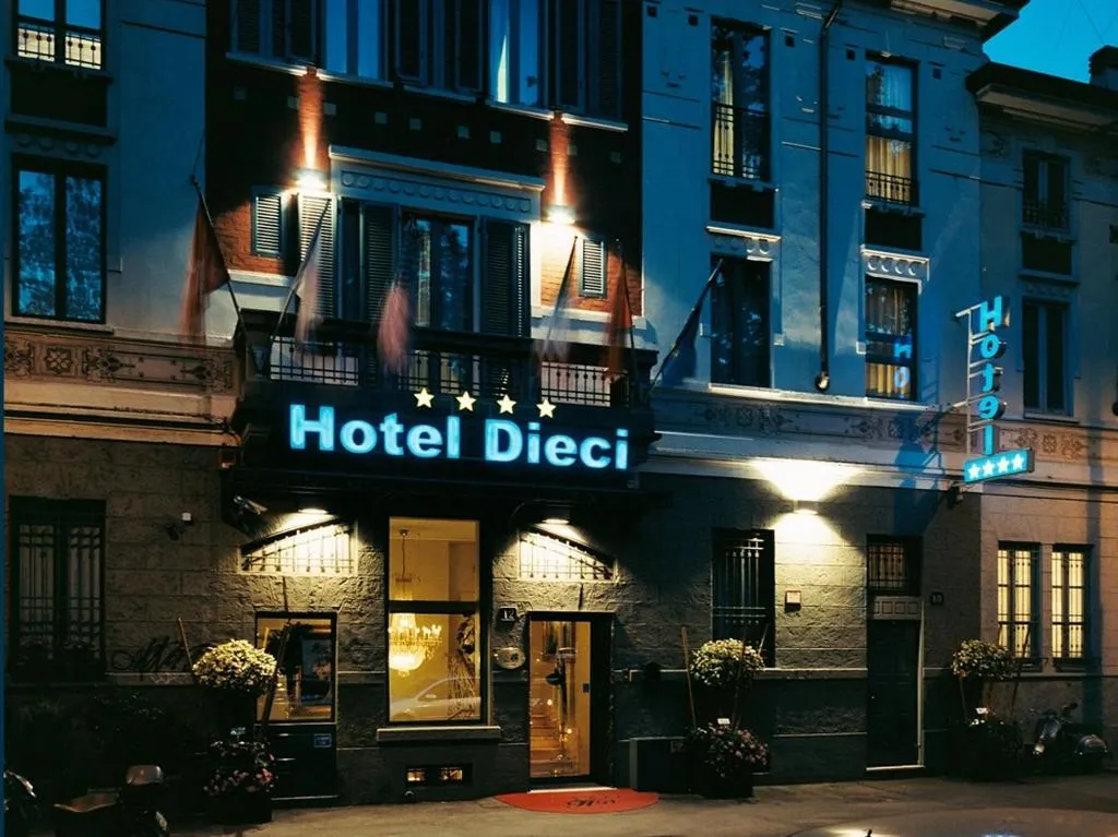 General view, Boutique Hotel Dieci, Milan