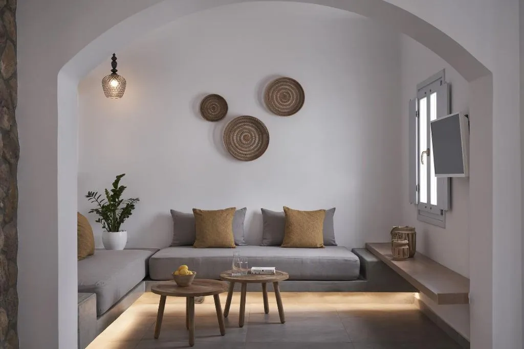 Room, Makris Beach Hotel, Santorini