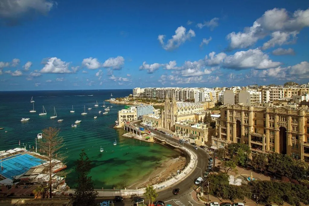 Room DELUXE SEA VIEW Room, Marriott Malta Hotel & Spa, Malta
