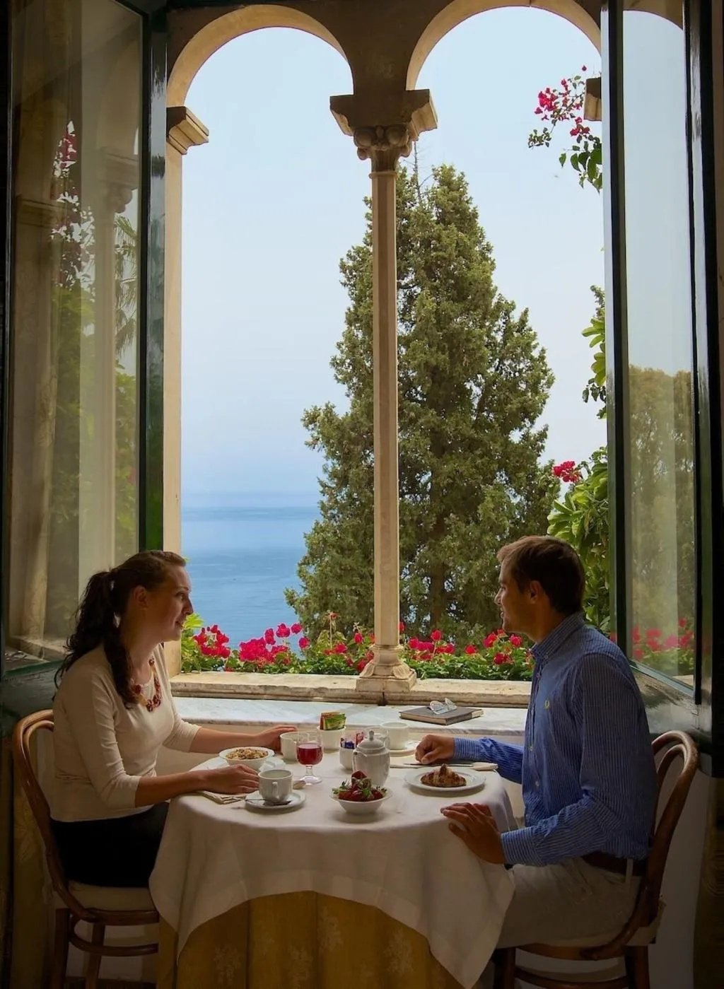 Restaurant, Villa Belvedere, Taormina