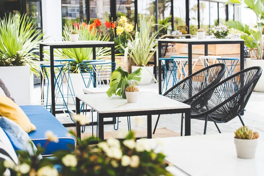 Terrace, Almirante Hotel, Costa Blanca