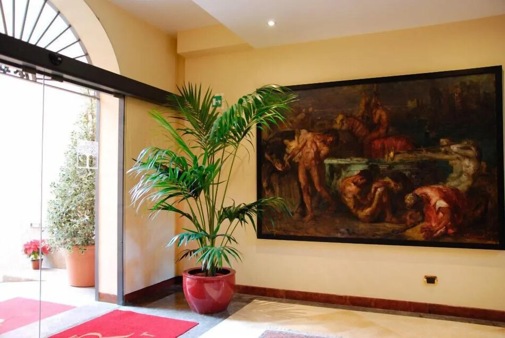 Lobby, Hotel Giardino Inglese, Palermo