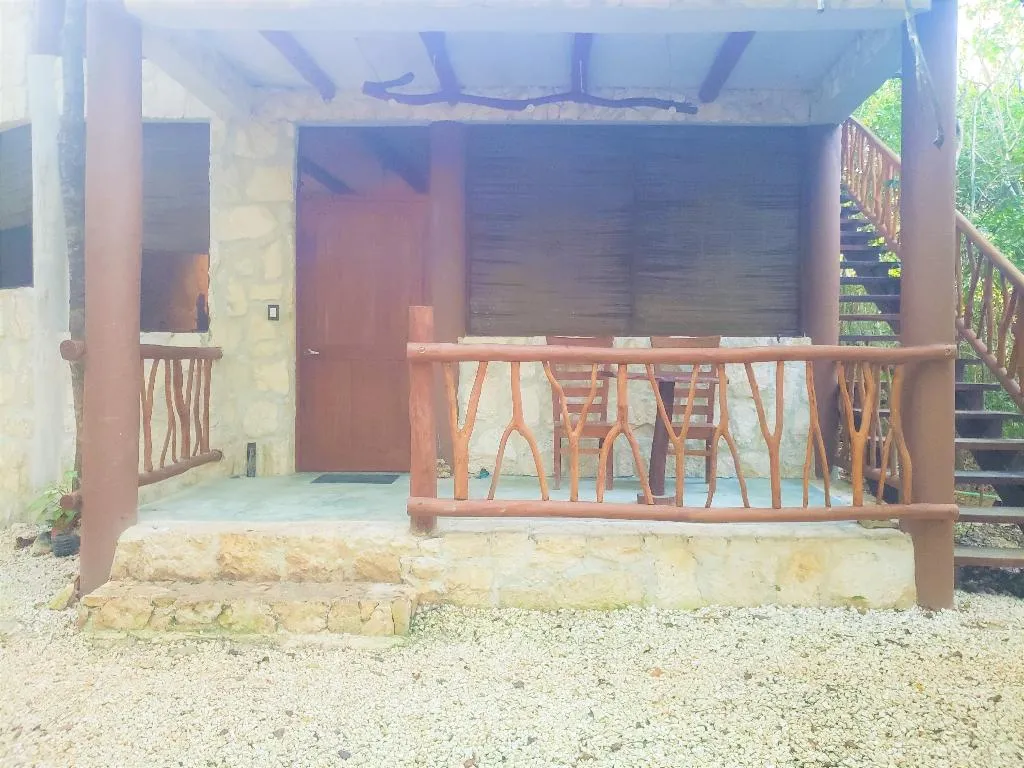 QUADRUPLE KING SIZE BED Room, Aldea Maya-Ha Cabañas Con Cenotes, Cancun Area