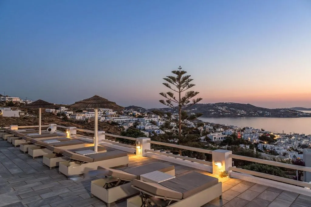 General view, Alkyon, Mykonos