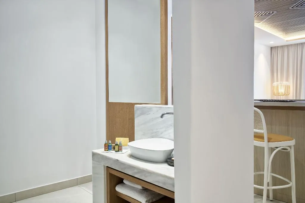JUNIOR SUITE SEA VIEW Room, Myconian Korali Relais & Chateaux, Mykonos