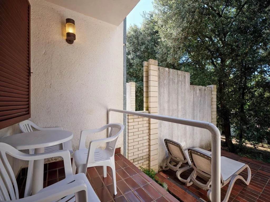 Terrace, Naturist Park Koversada Villas, Vrsar, Istria