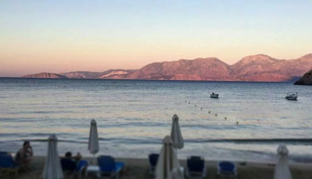 General view, Faedra Beach, Crete