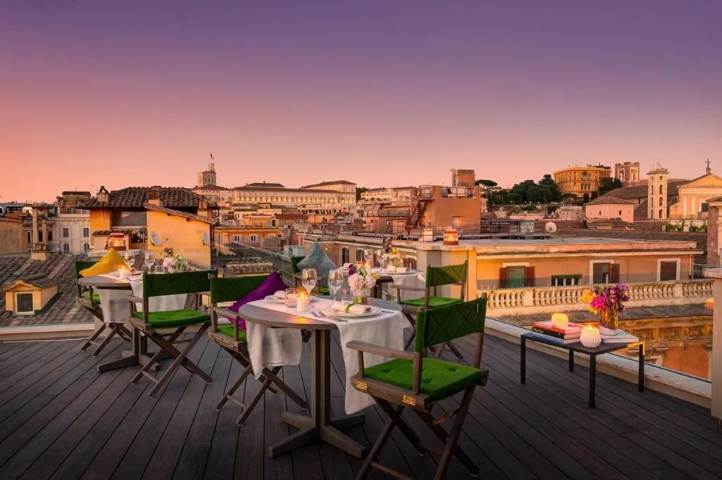 General view, Singer Palace Hotel, Rome