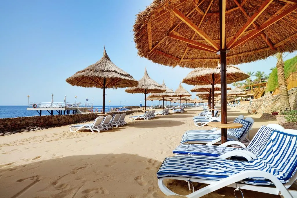 Beach, Jolie Ville Royal Peninsula Hotel & Resort, Red Sea Riviera