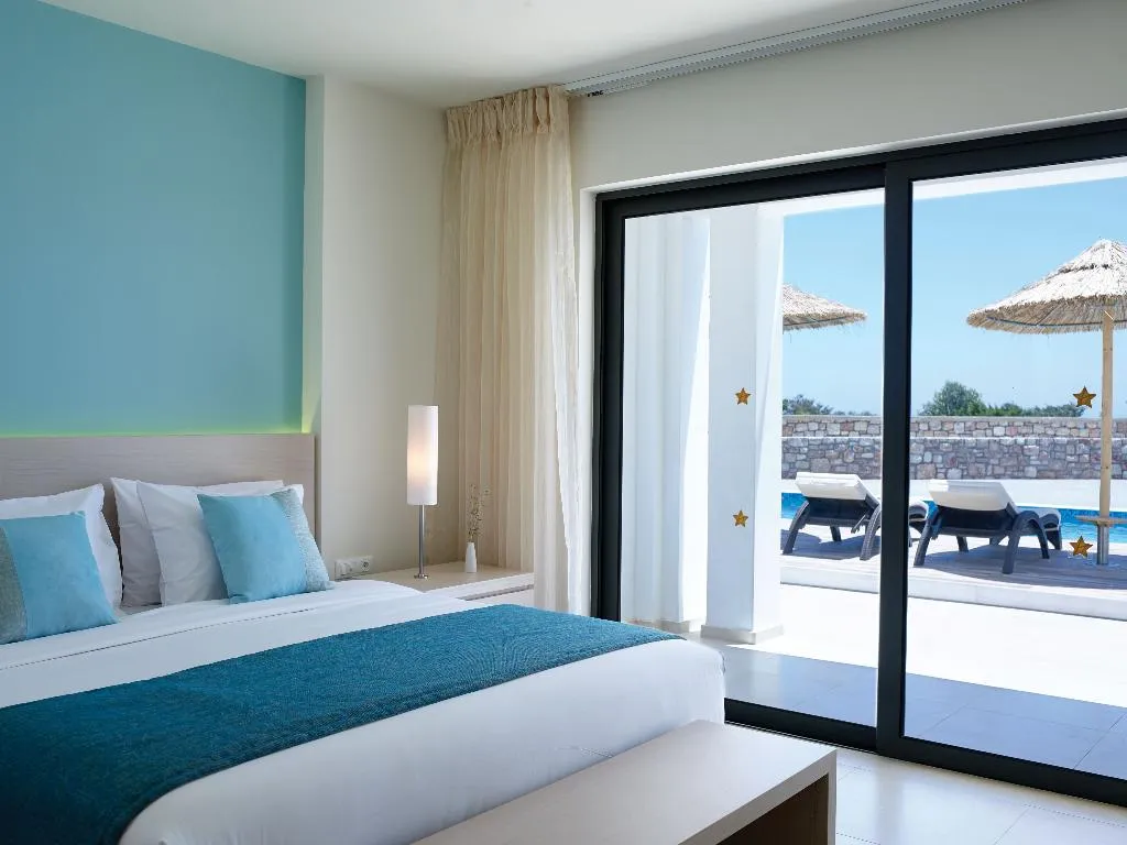 SUITE POOL VIEW TWO BEDROOMS Room, Atlantica Plimmiri, Rhodes