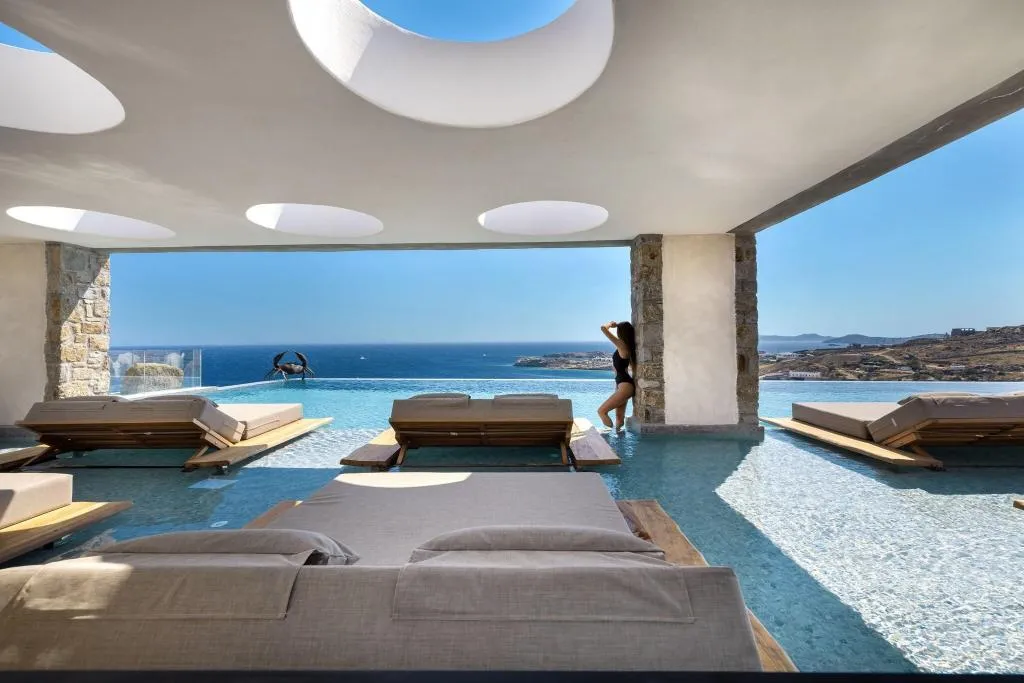 General view, Tropicana Hotel, Mykonos