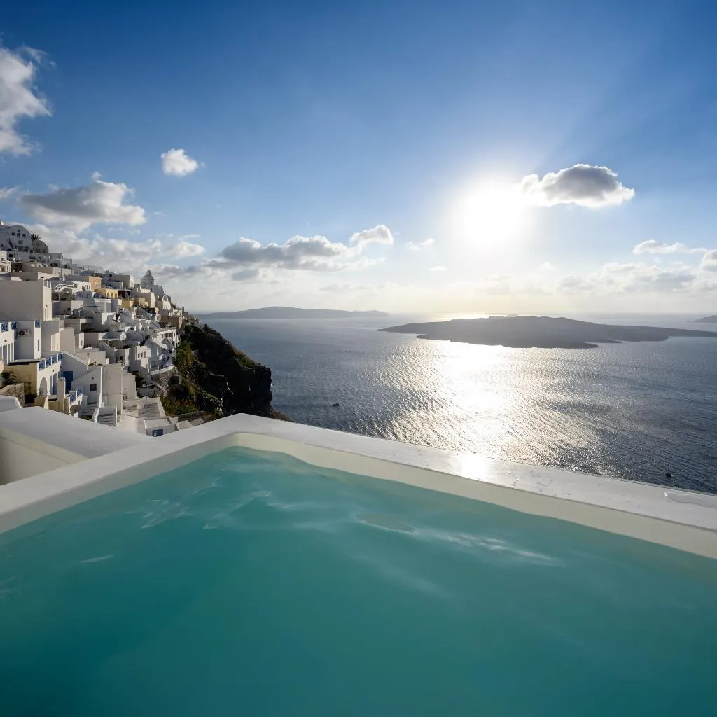 VILLA WITH JACUZZI Room, Panorama Suites, Santorini
