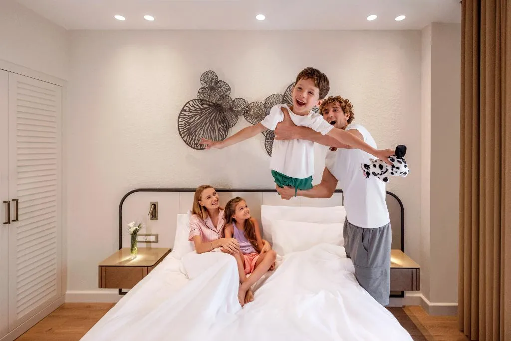 FAMILY ROOM DELUXE LAND VIEW Room, AKKA Hotels Antedon, Antalya