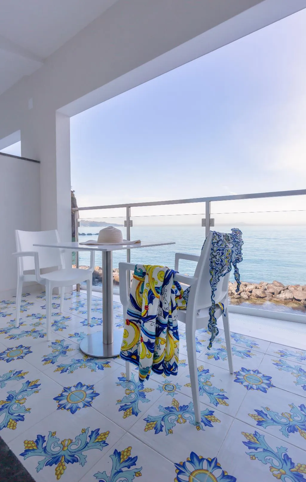 DOUBLE DELUXE SEA VIEW Room, Giosue' a Mare, Naples