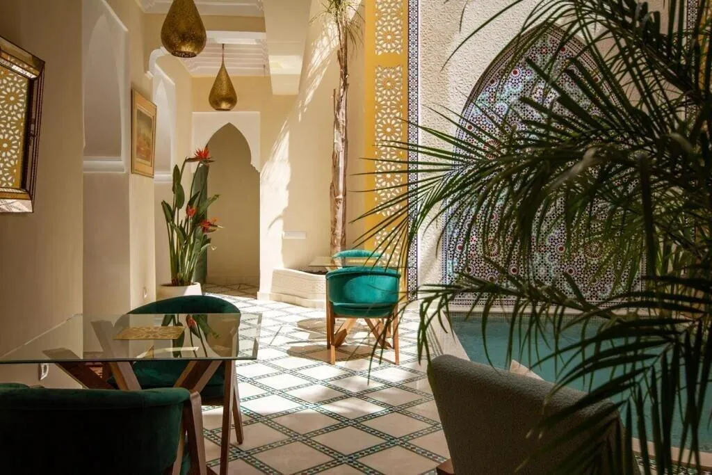 General view, Riad Jalina, Marrakech
