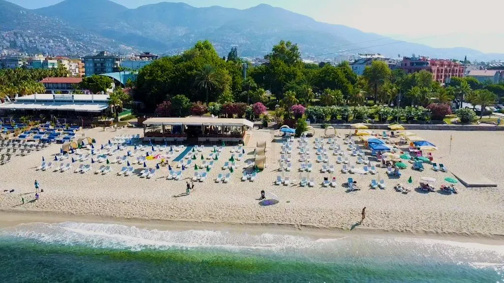 Beach, Kleopatra Hotel, Antalya