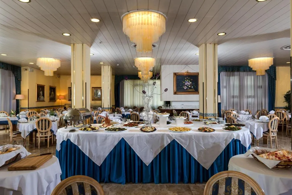 Restaurant, Hotel Terme Roma, Venice