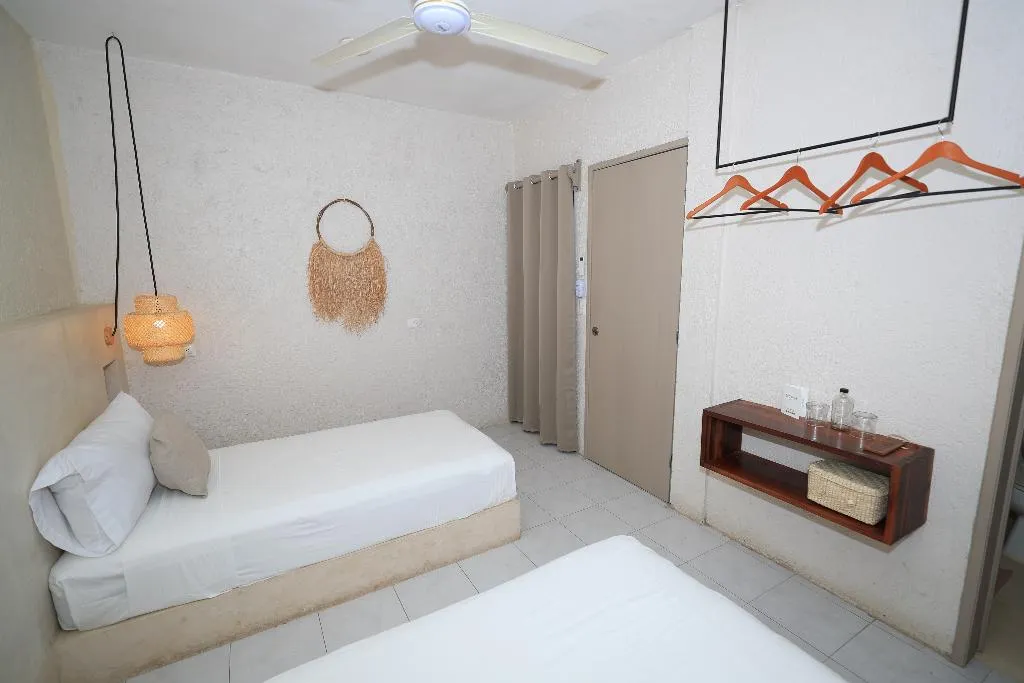 TWIN BASIC Room, Hotel Noah & Bistro Tulum, Cancun Area