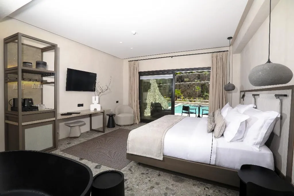 JUNIOR SUITE WITH PRIVATE POOL Room, Aeonic Suites & Spa, Mykonos