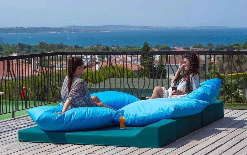 Terrace, Alacati Villa Renk, Izmir