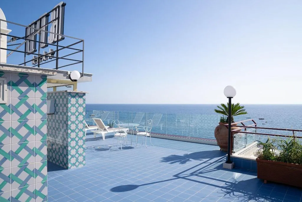 Terrace, Reginna Palace, Naples
