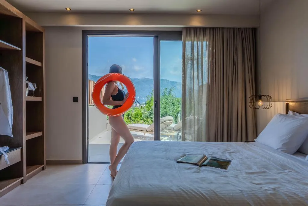 JUNIOR SUITE WITH PRIVATE POOL Room, Iolida Corfu Resort & Spa, Corfu