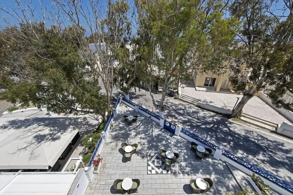 General view, Hotel Eucalyptus, Santorini