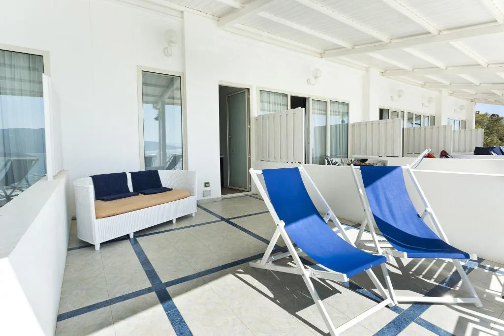 Terrace, Hotel Kalura, Palermo